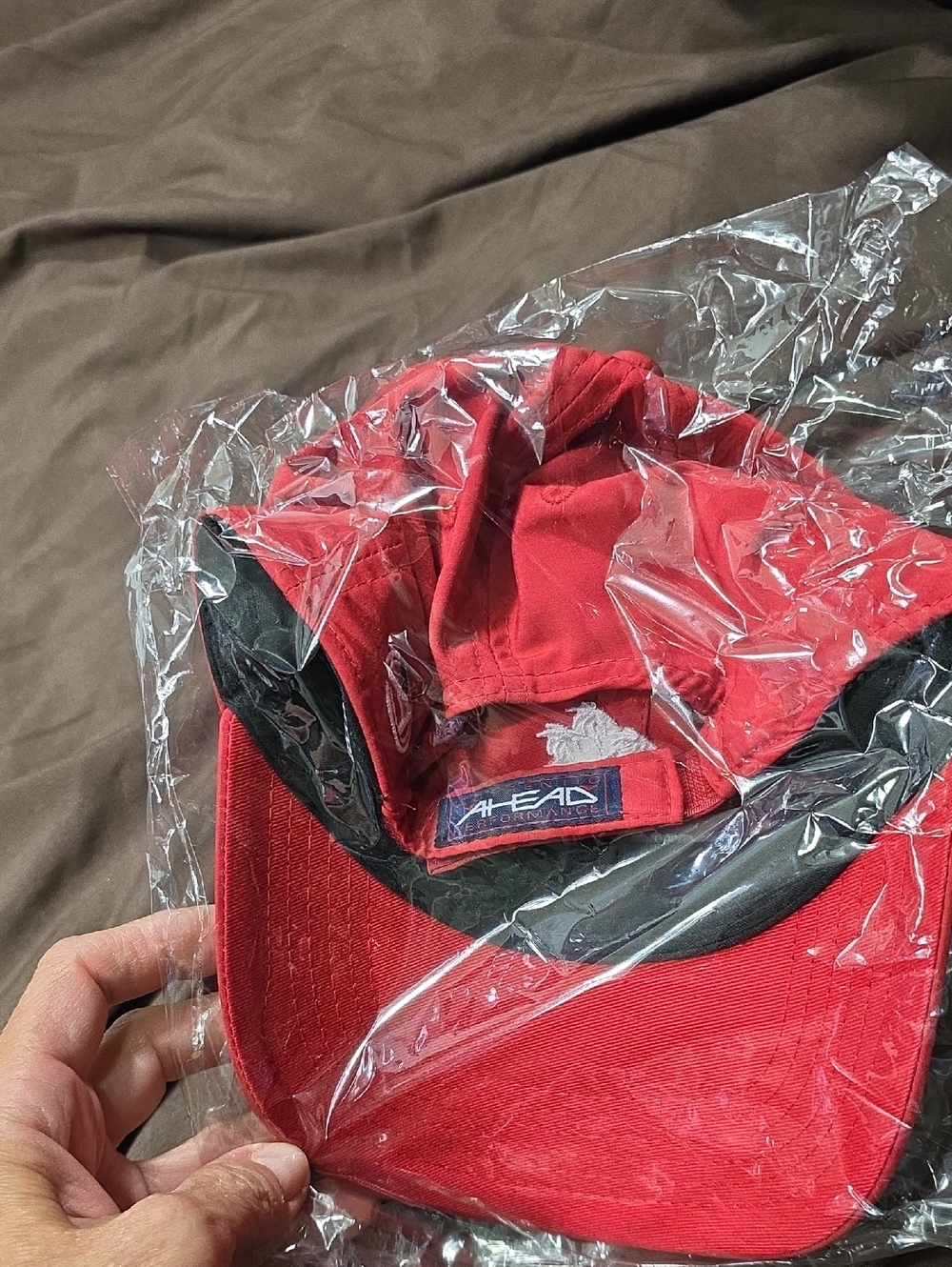 Red Baseball Cap - Picture 2 of 2